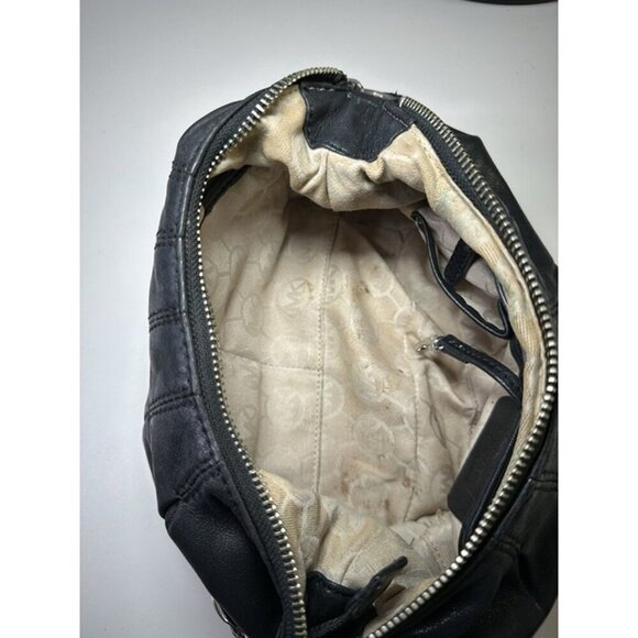 Michael Kors Black Leather Shoulder Bag - Picture 8 of 8